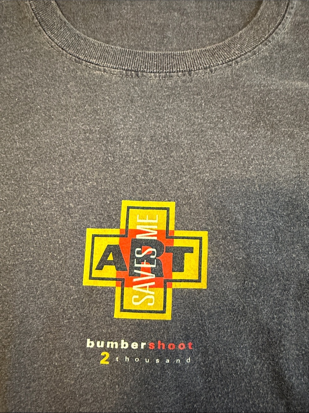 Rare - Seattle 2000 Bumbershoot Music & Arts Festival T-Shirt - Art Saves Me